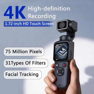 Handheld Gimbal Stabilizer 4K 330° Rotation Auto Tracking Pocket Vlogging Camera PK OSMO Pocket 3 4